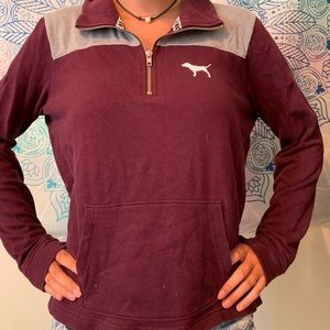 Love PINK Half zip🥰